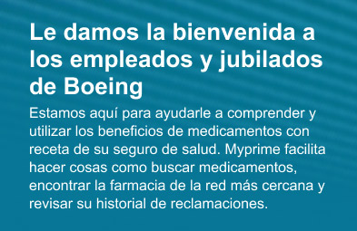 Le damos la bienvenida a los empleados y jubilados de Boeing